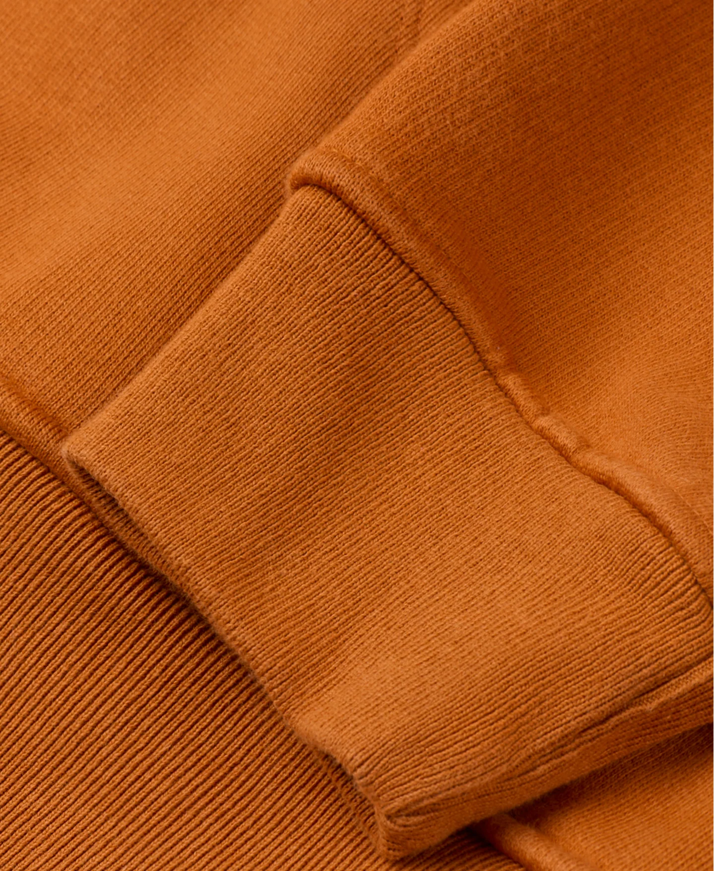 Velour Garments 600 GSM 'Orange Rust' Hoodie - Image 4