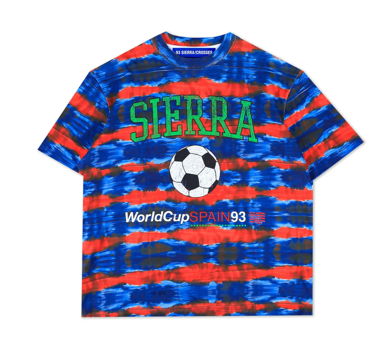 93 Sierra/Crosses Fake Tie-Dye SS T-Shirt