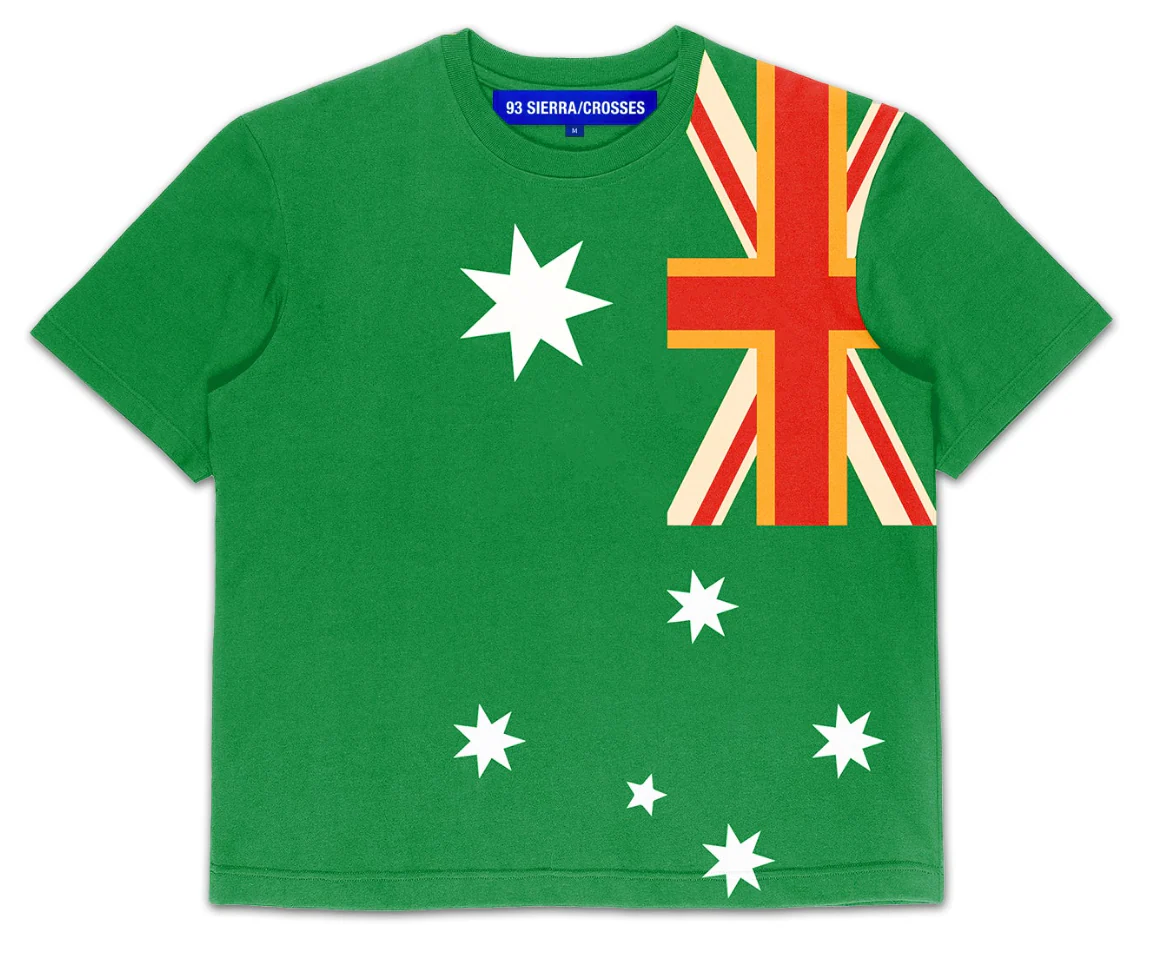 93 Sierra/Crosses Green Flag T-Shirt