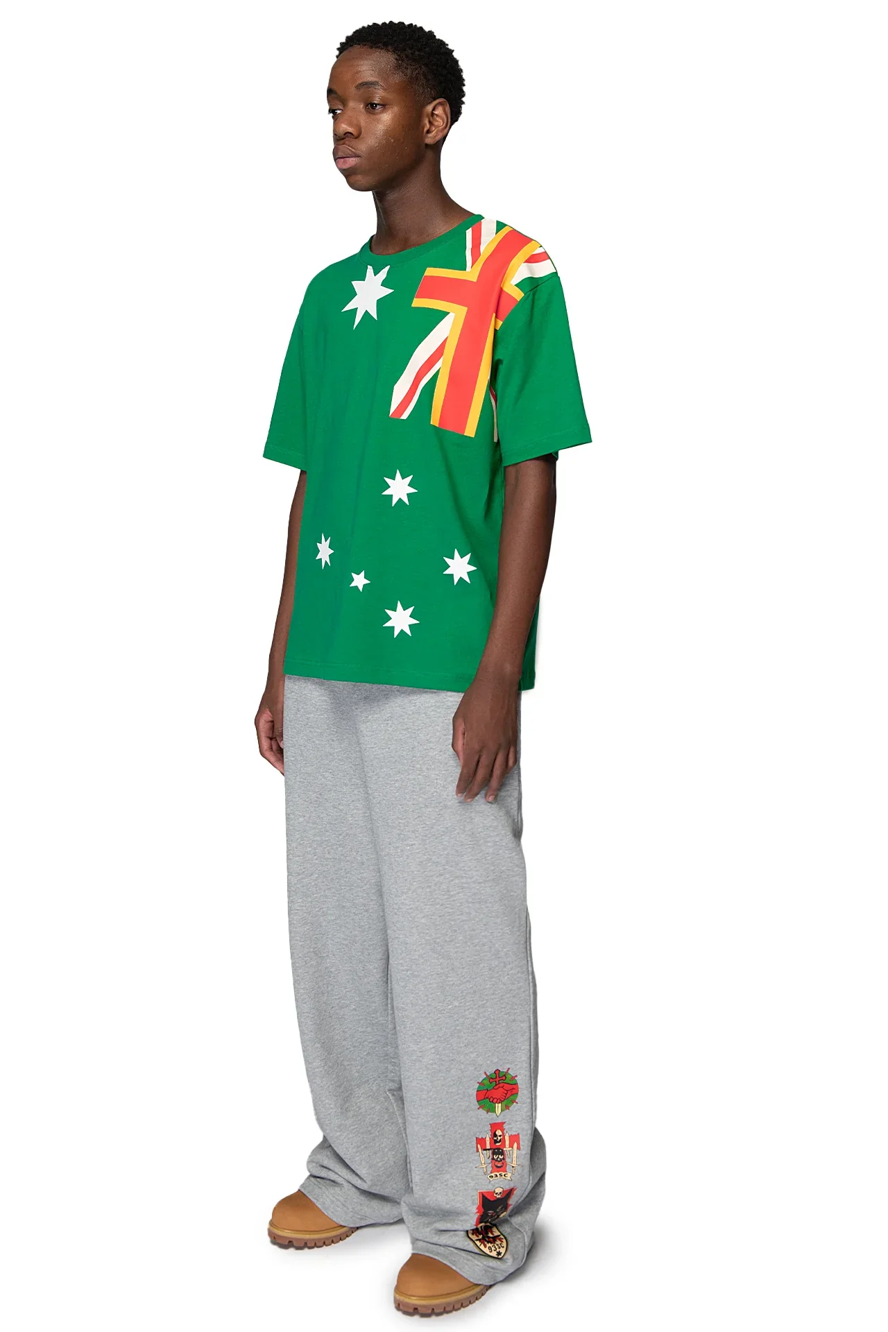 93 Sierra/Crosses Green Flag T-Shirt - Image 3