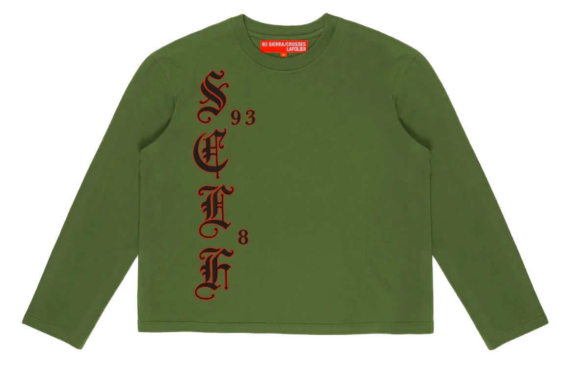93 Sierra/Crosses LAFOLIE8 LS Green T-shirt