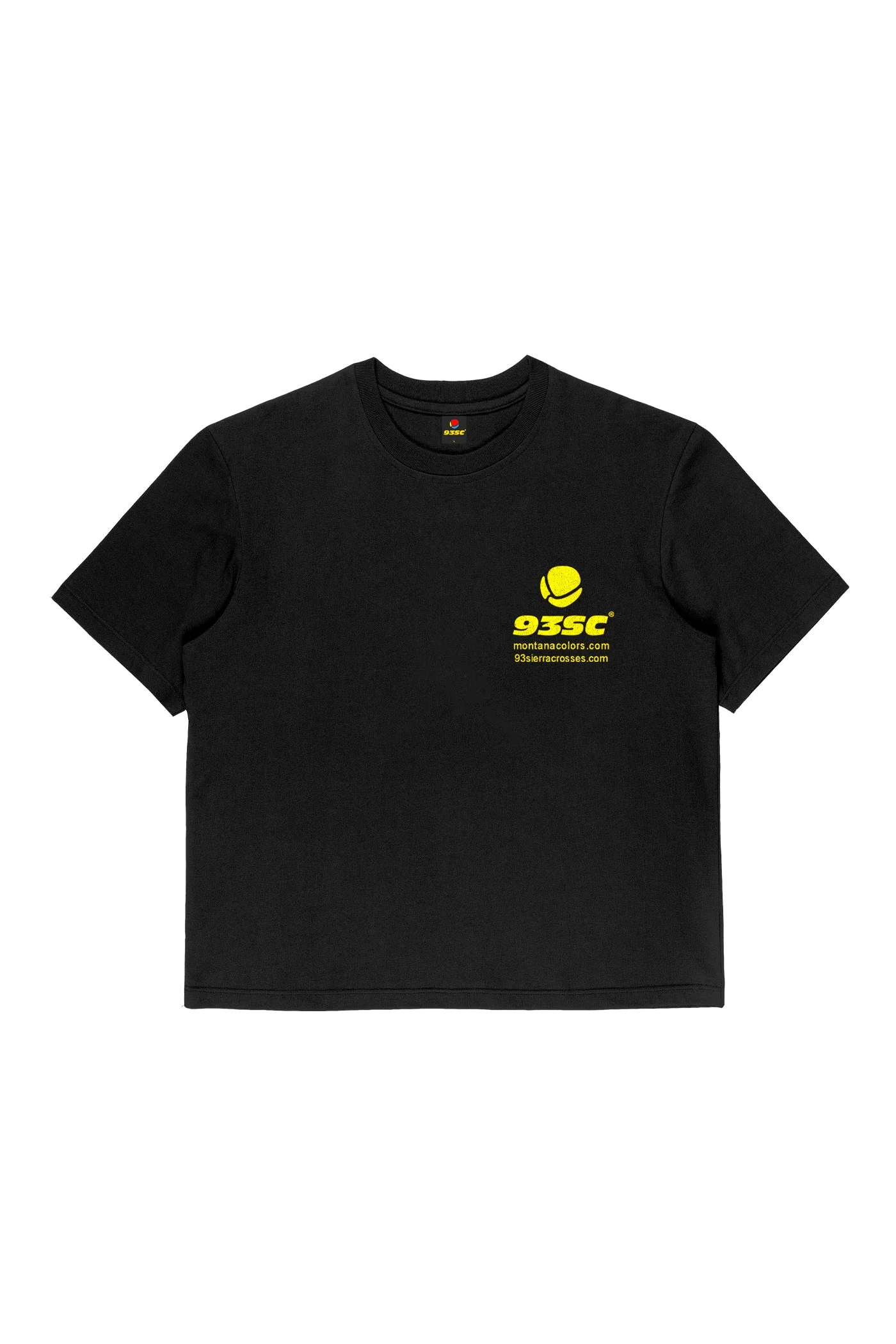 93 Sierra/Crosses Montana x Kevin Mejía T-shirt Black - Image 2