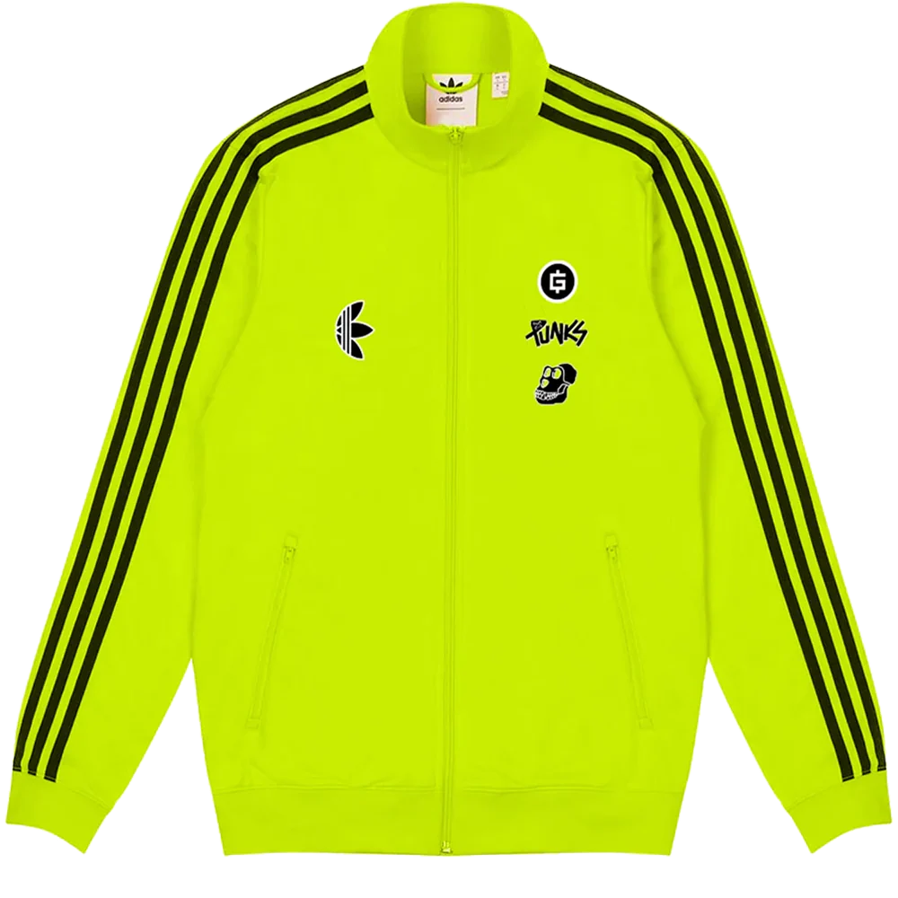 Adidas Originals Into the Metaverse Solar Yellow Track Top Gmoney BAYC Punks