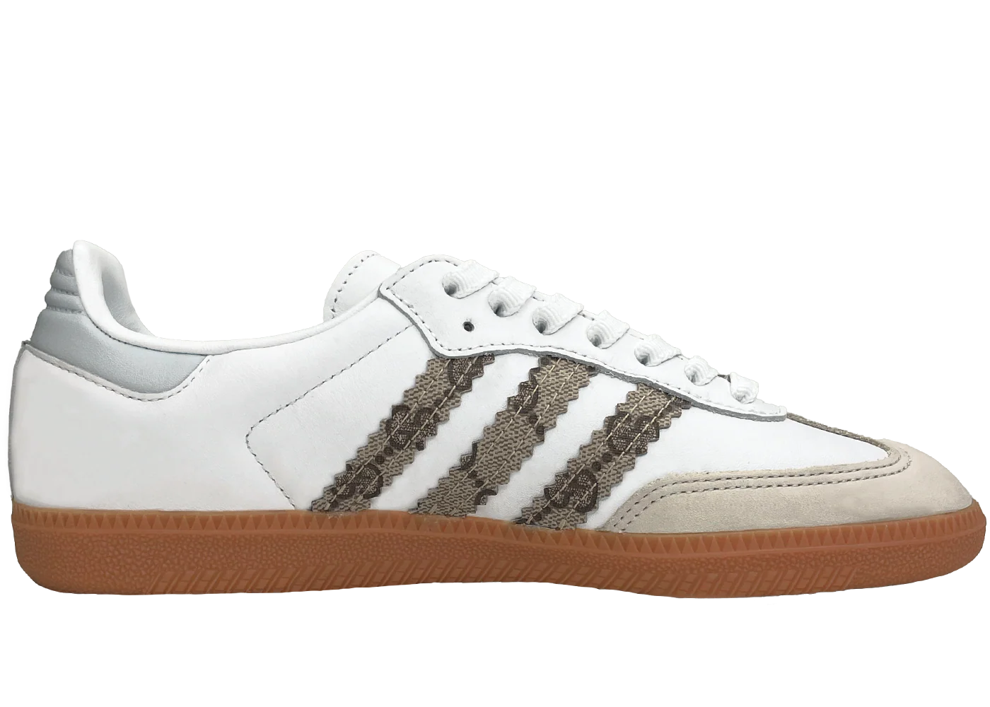 Adidas Samba Gucci ‘Grey/Gum’ by Siji Studios