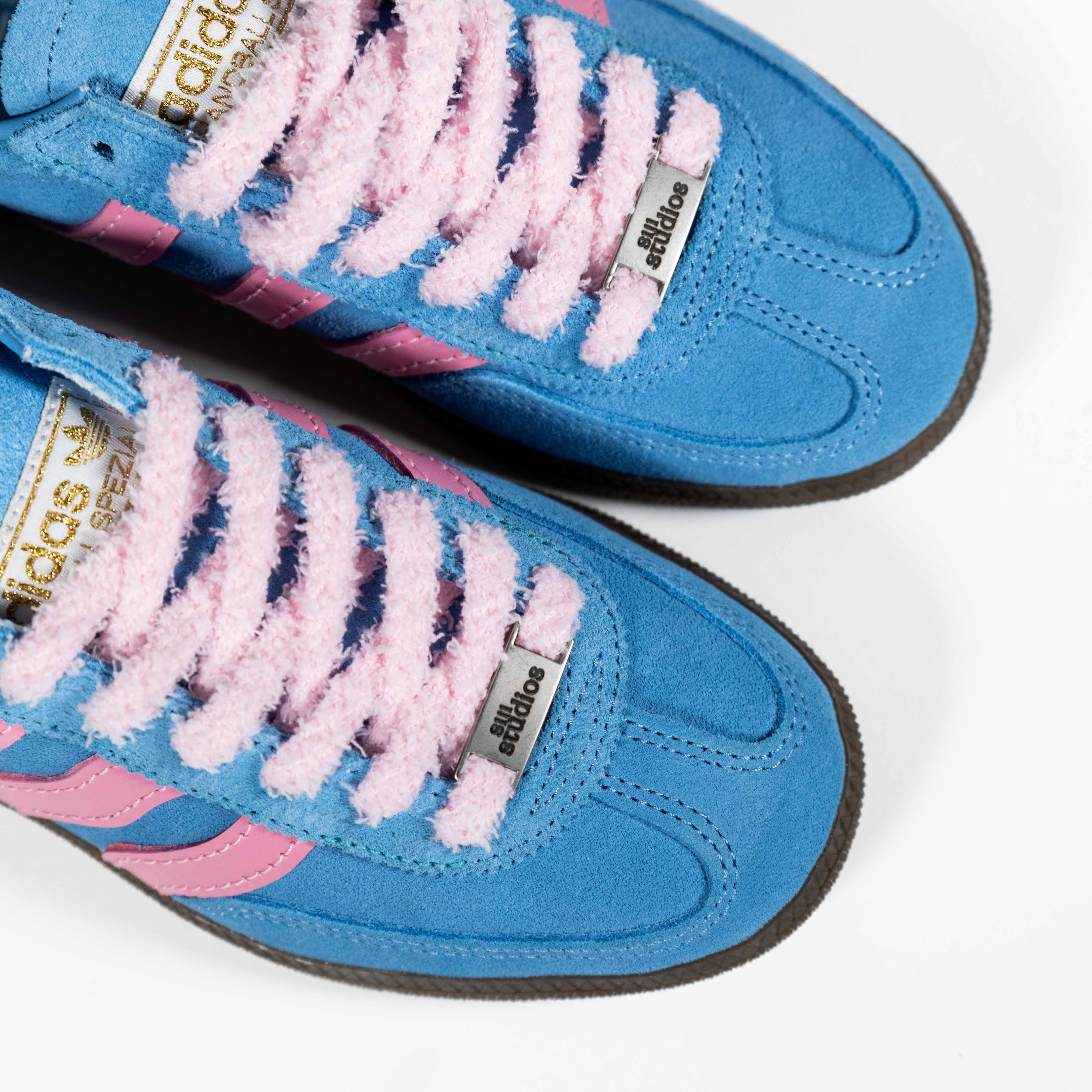 Adidas Spezial ‘Wavy Stripes’ Blue/Pink by Siji Studios - Image 3