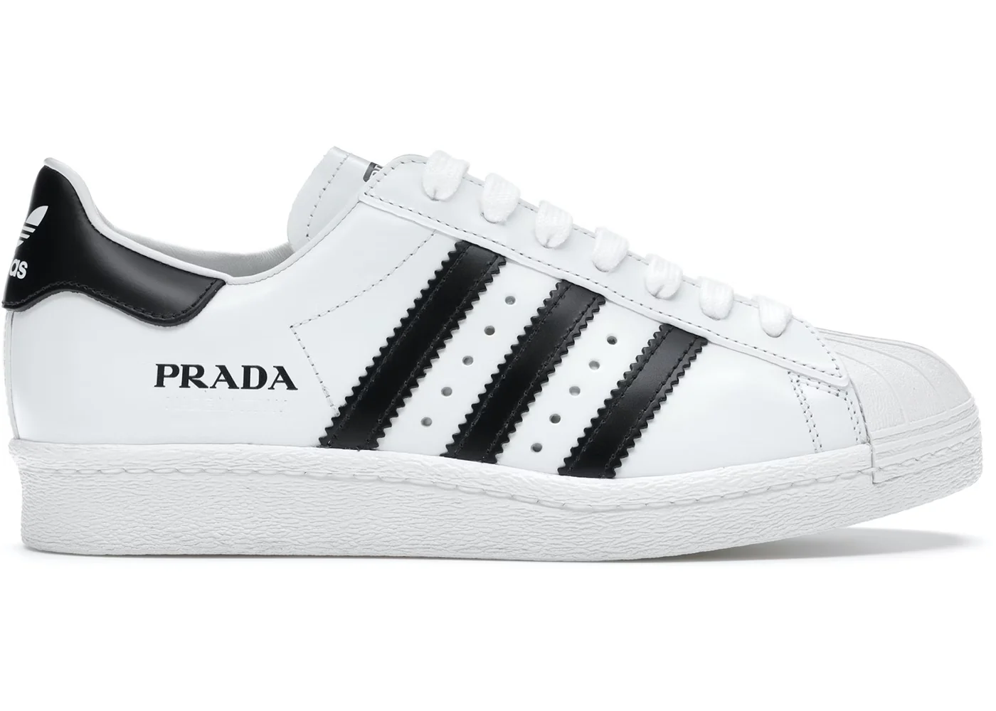 adidas Superstar Prada White Black