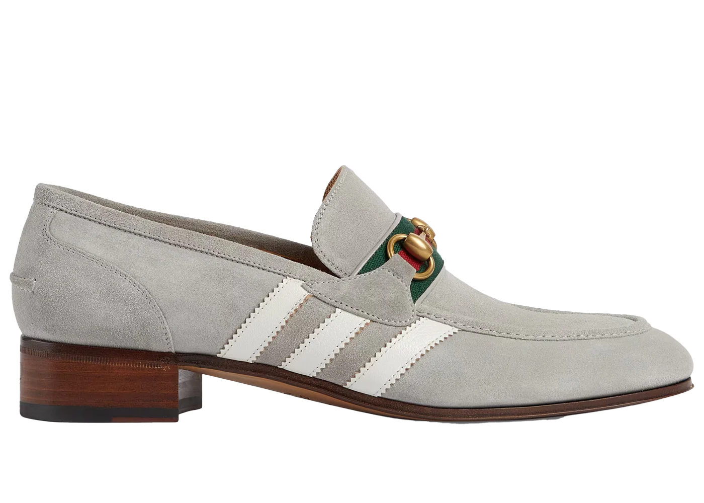 Adidas x Gucci Loafer 'Grey Suede'