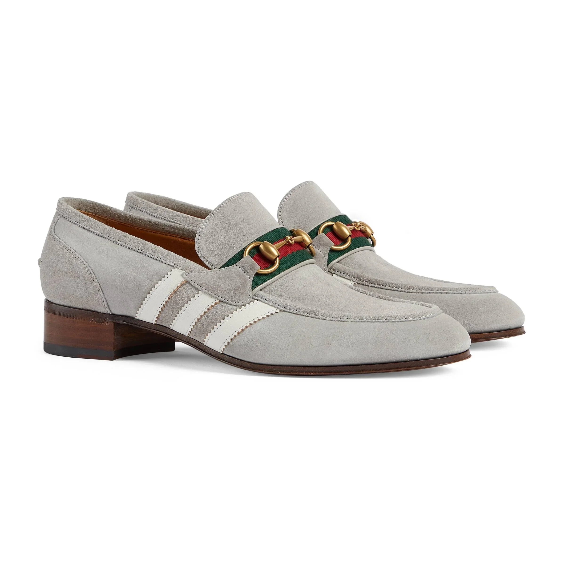 Adidas x Gucci Loafer 'Grey Suede' - Image 2