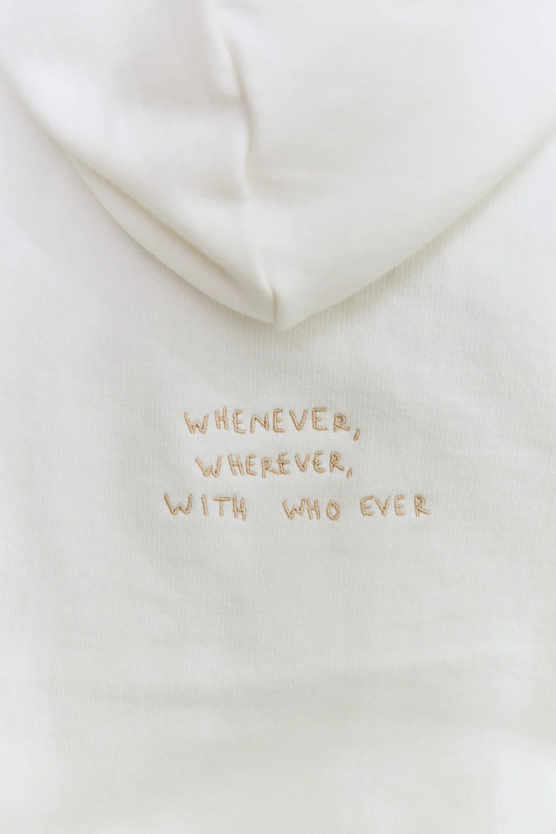AGOSTO STUDIO 08 White Hoodie - Image 2