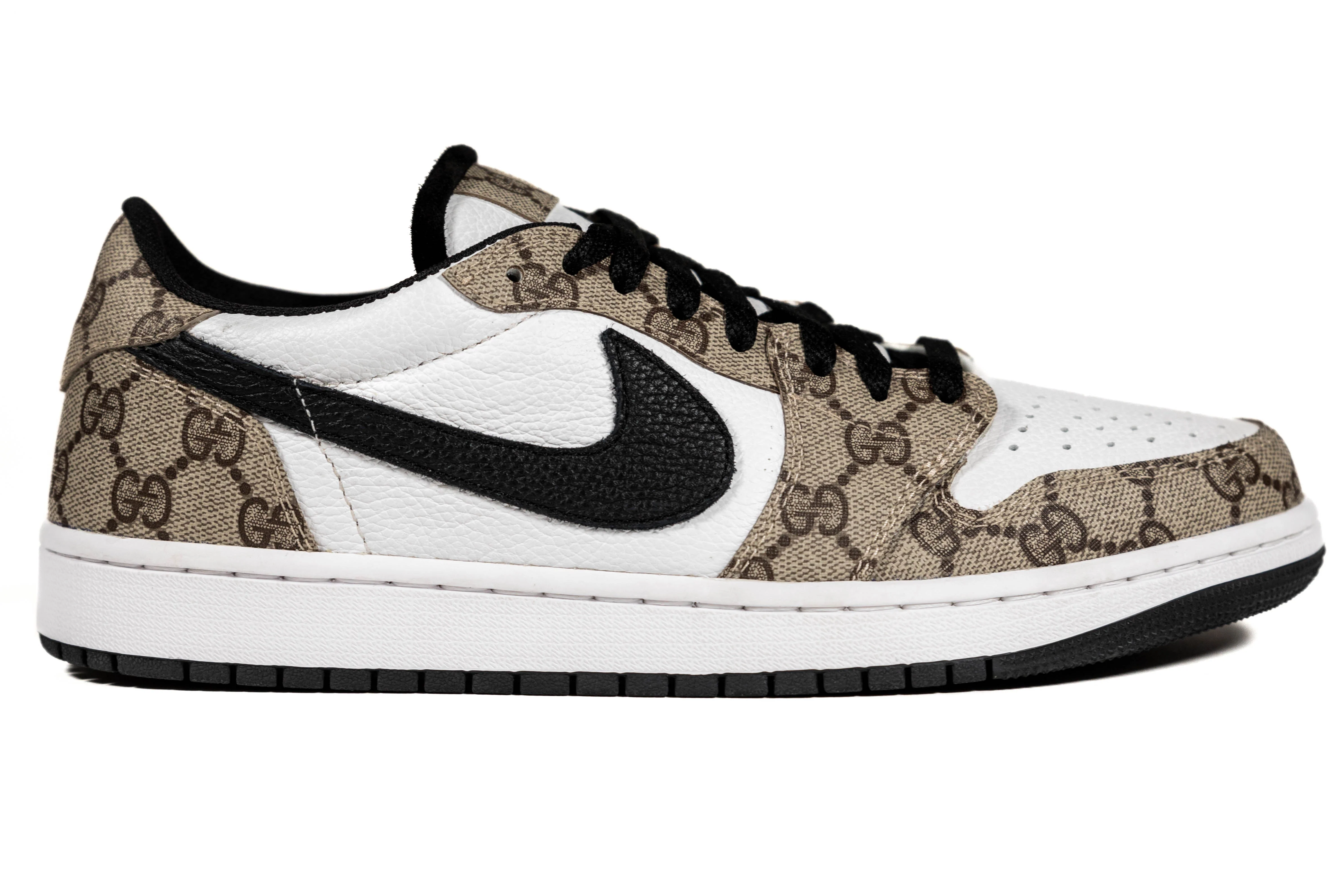 Air Jordan 1 Low 'Gucci Bespoke' by MBS Studio x Siji Studios