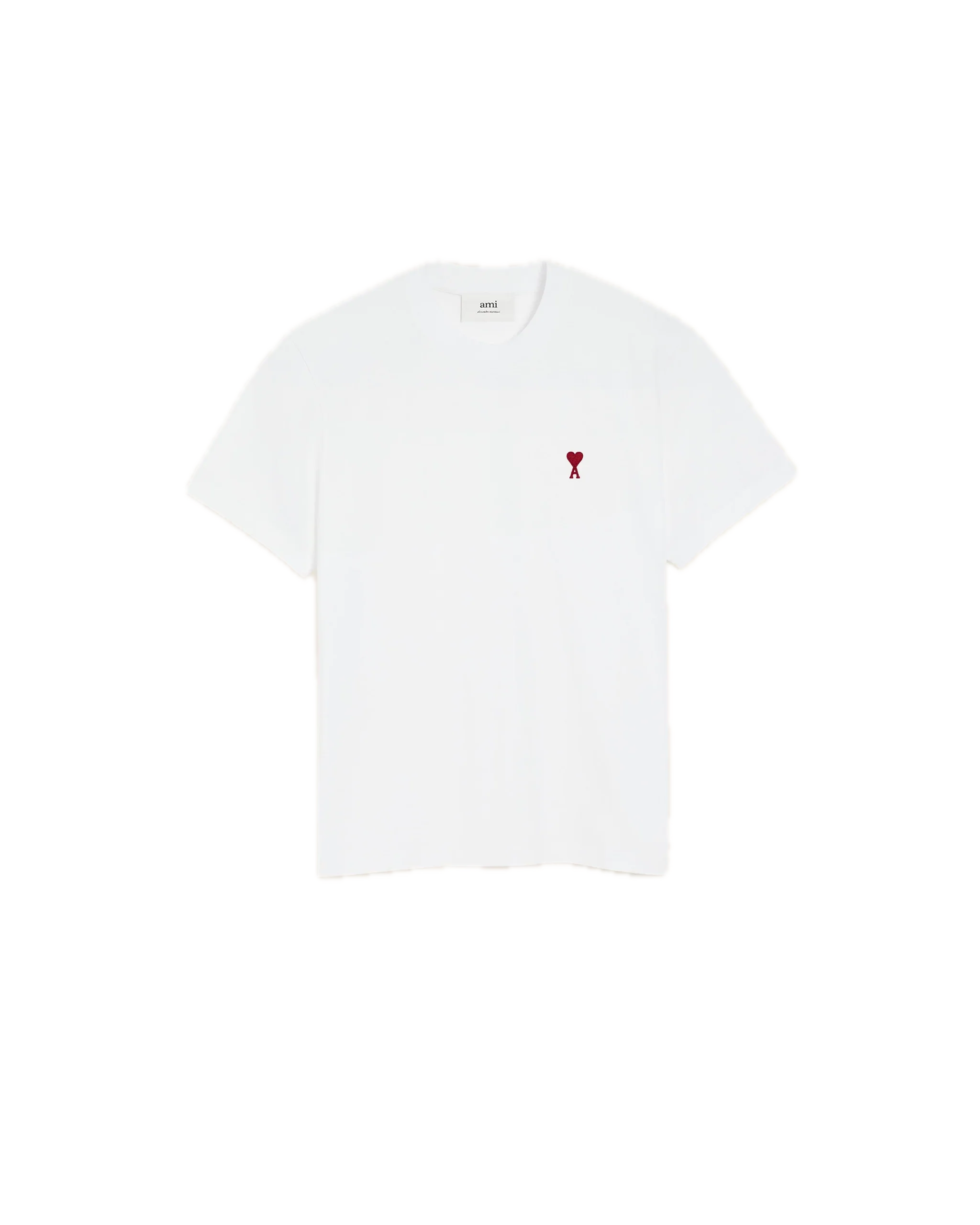 Ami Paris Cotton Ami de Coeur T-Shirt White