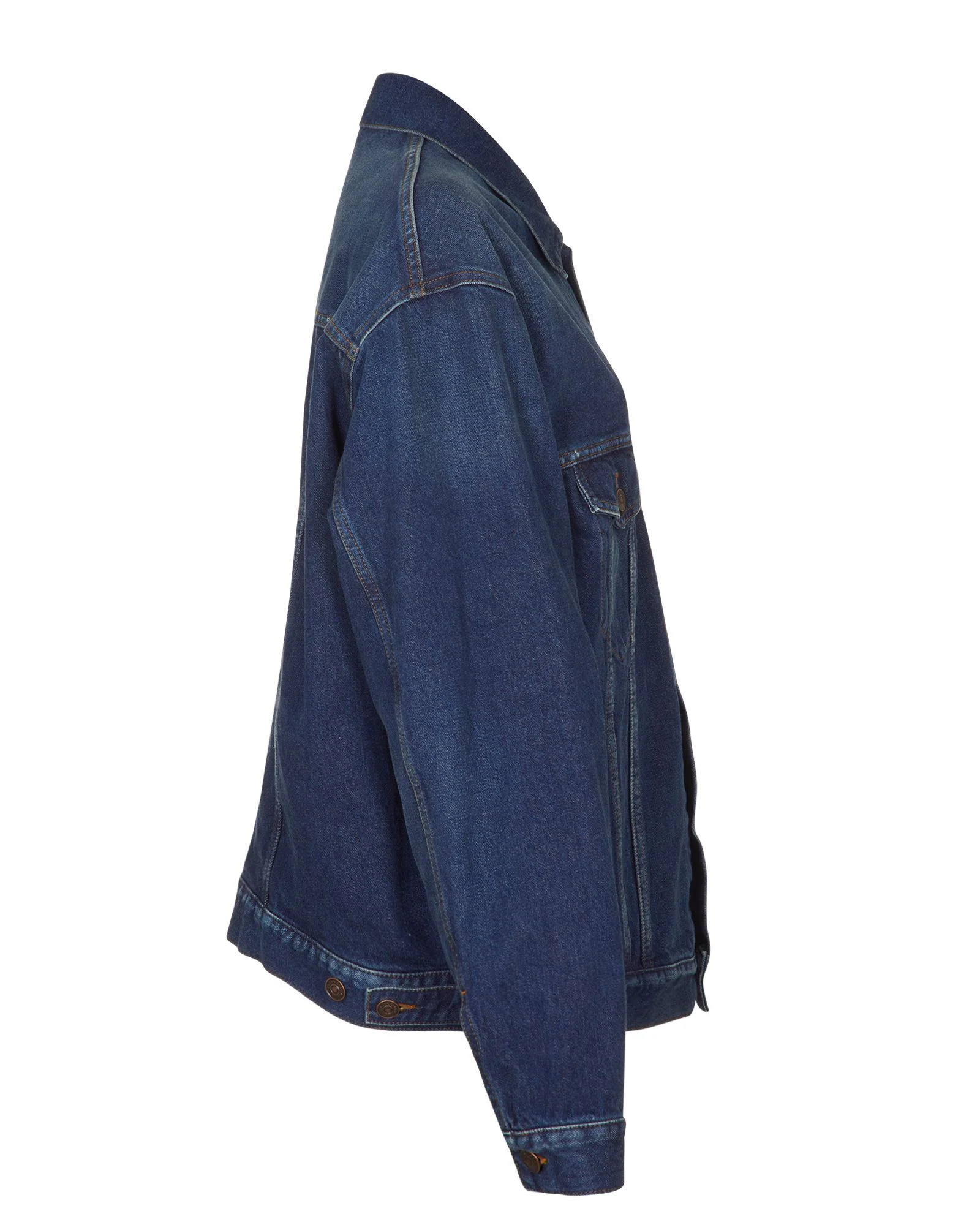 Balenciaga Denim O/S You Are The World Jacket - Image 3