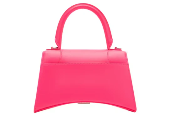 Balenciaga Hourglass Small Top Handle Bag Acid Fuchsia - Image 2