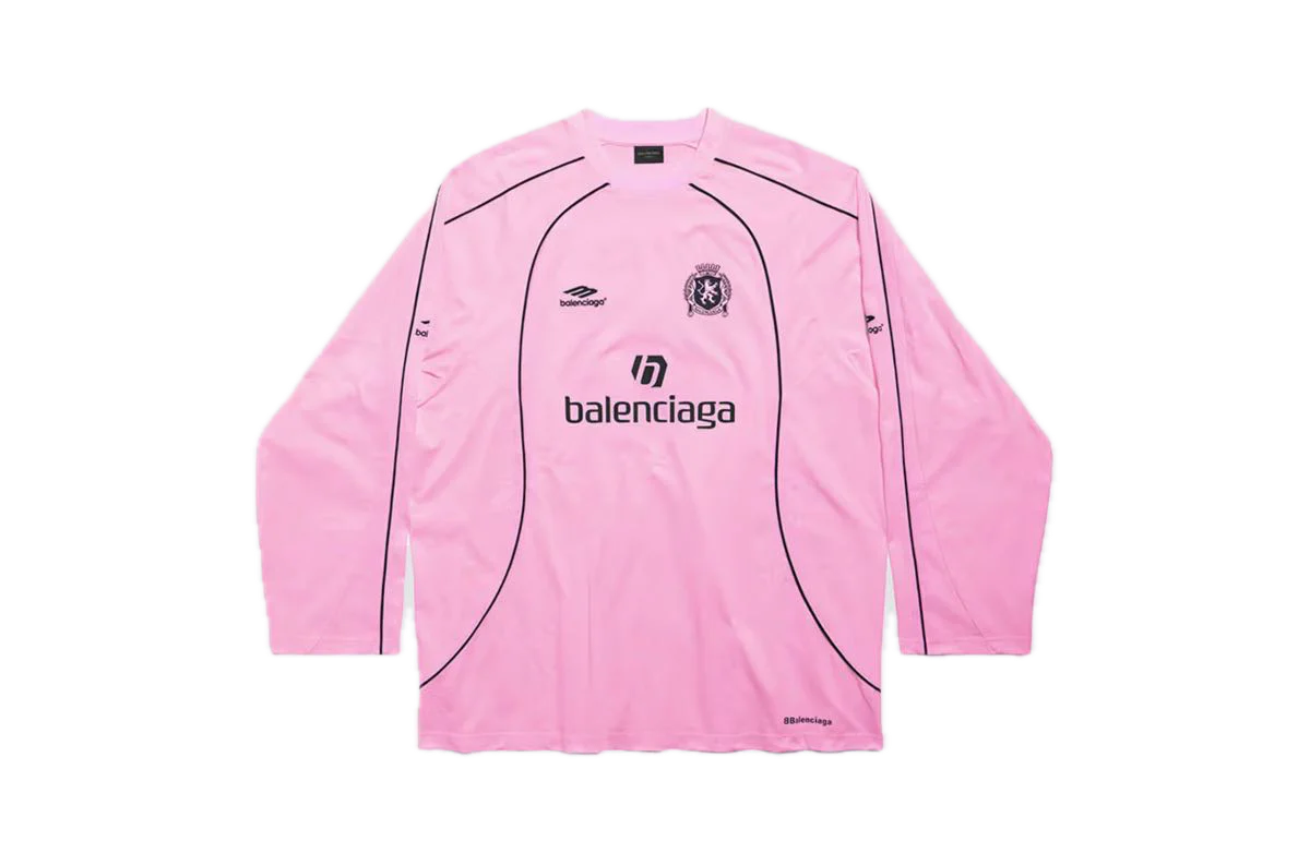 Balenciaga x Soccer Series Oversized Longsleeve SS24 - Image 2