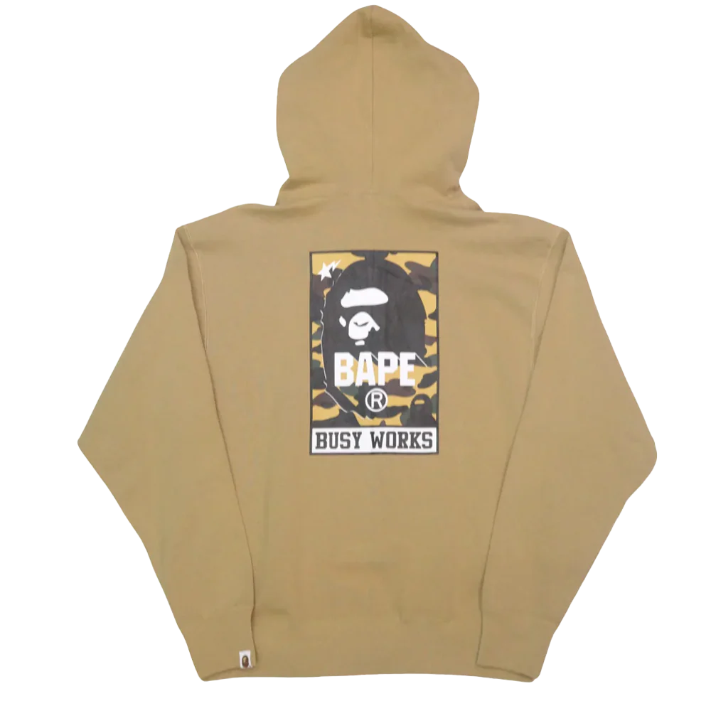 BAPE 1st Camo Busy Works Hooded Jacket - Image 2