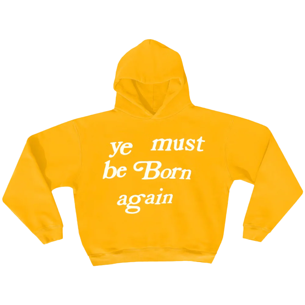 CPFM Born Again Hooded Sweatshirt Yellow