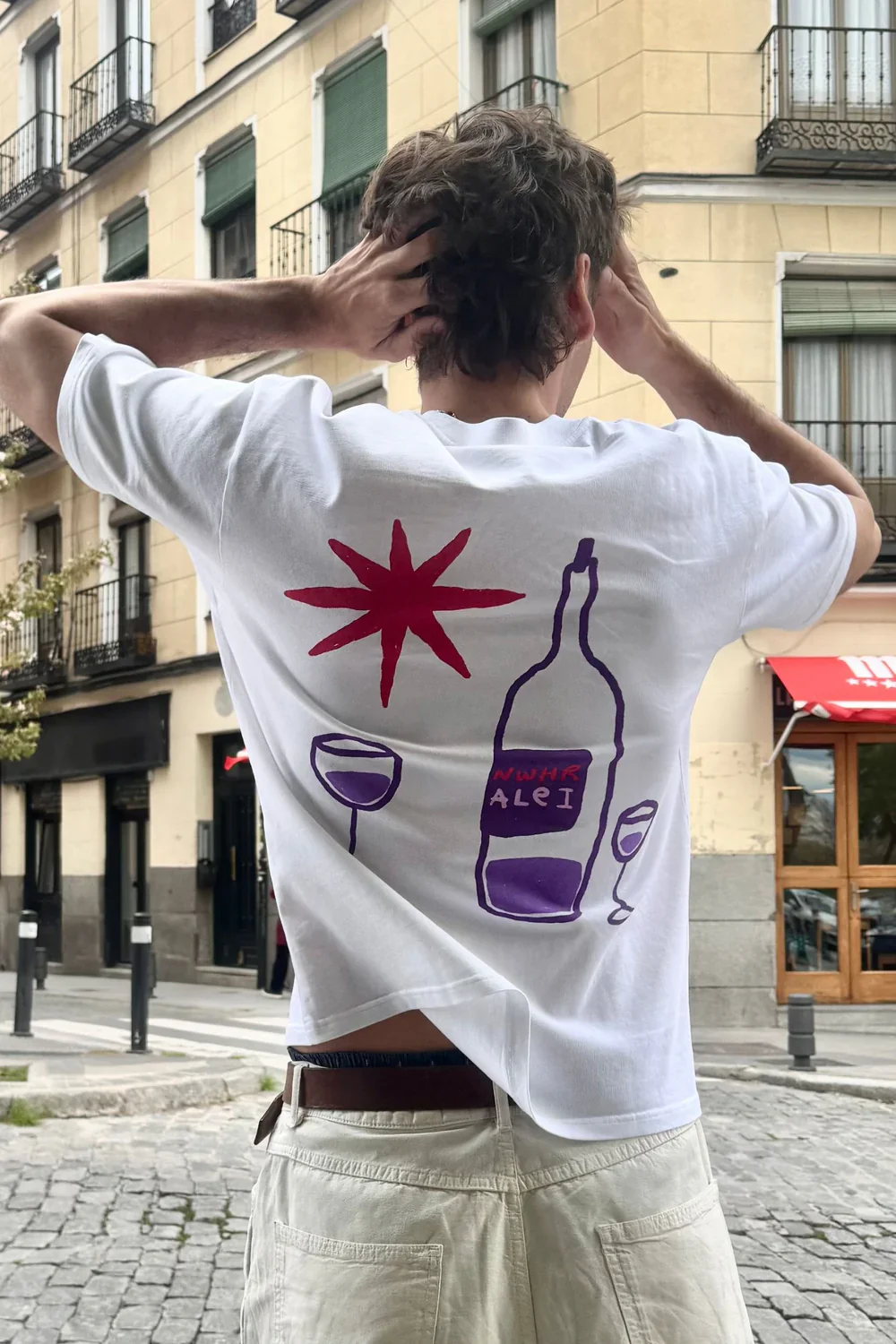 NWHR Viño da casa T-shirt White - Image 5