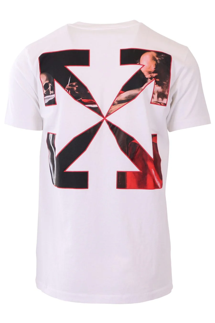 Off-White Caravaggio Slim Fit Chest Print - Image 2