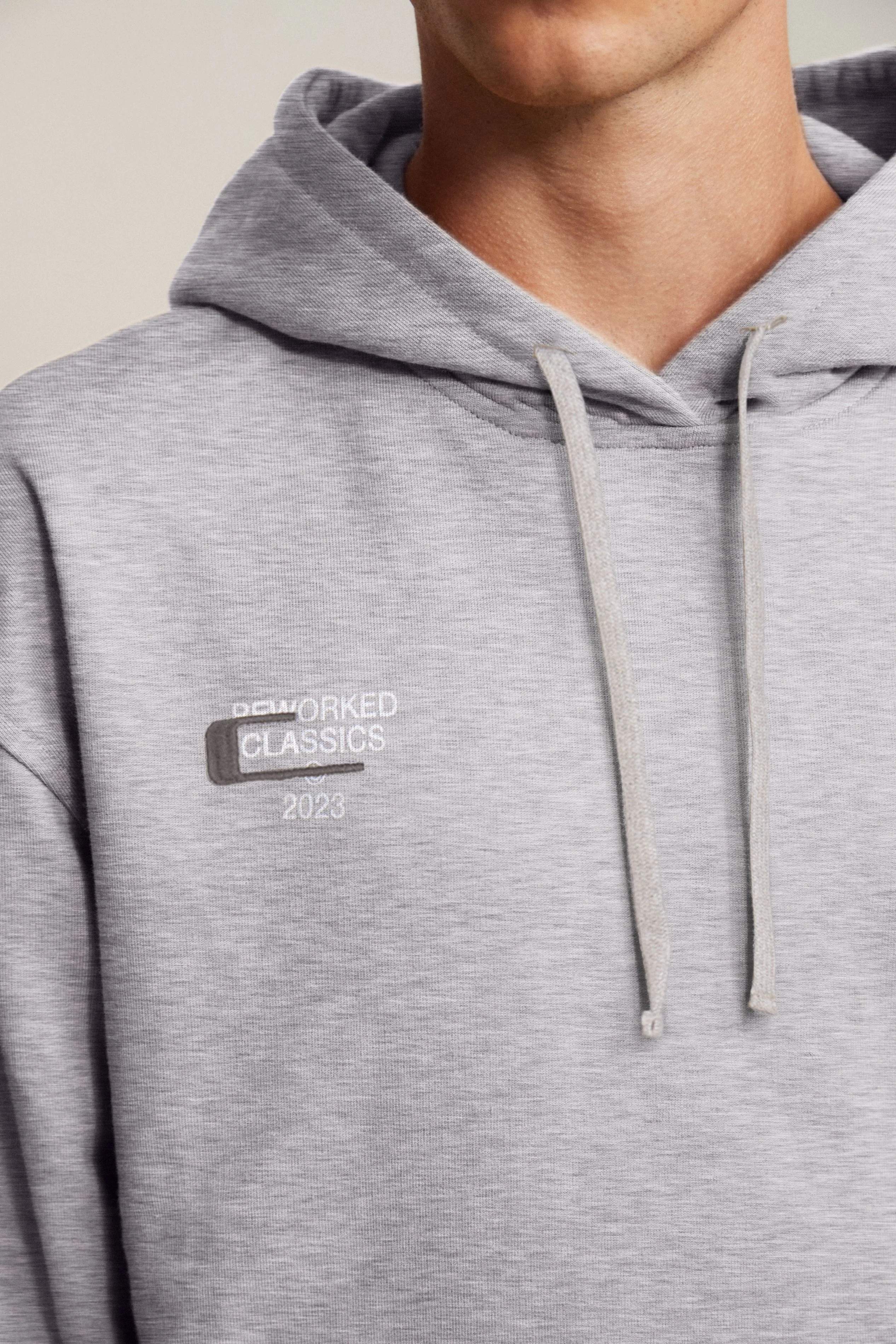 Carrer Angel Hoodie in Grey - Image 5
