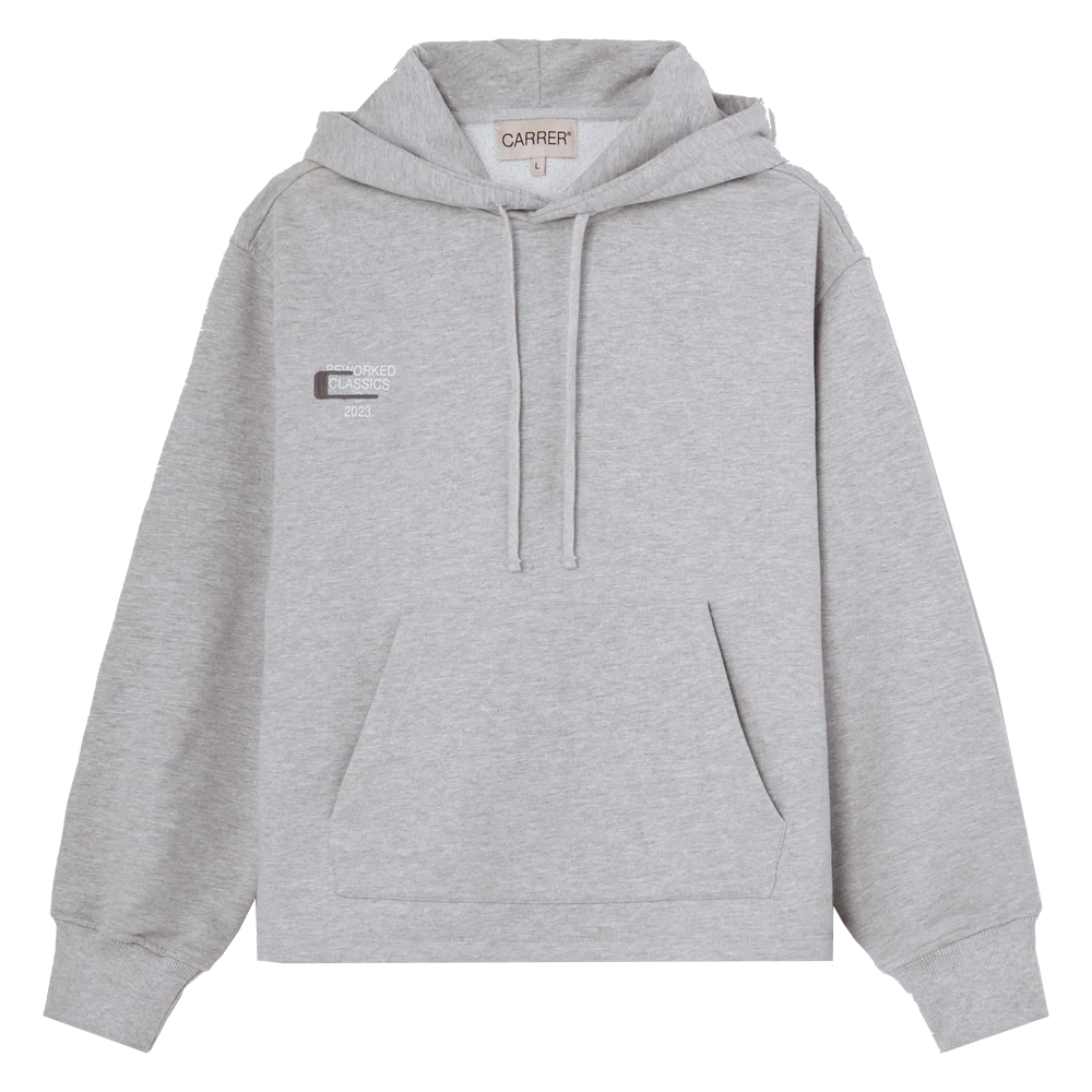 Carrer Angel Hoodie in Grey - Image 6