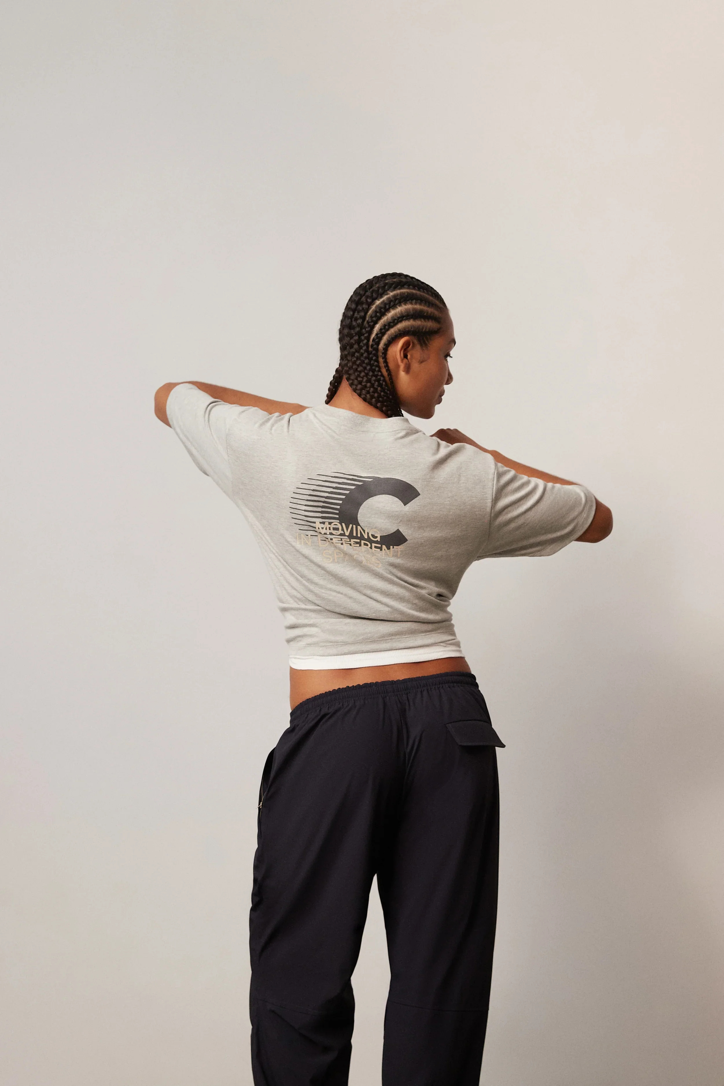 Carrer Casp T-Shirt In Grey - Image 4