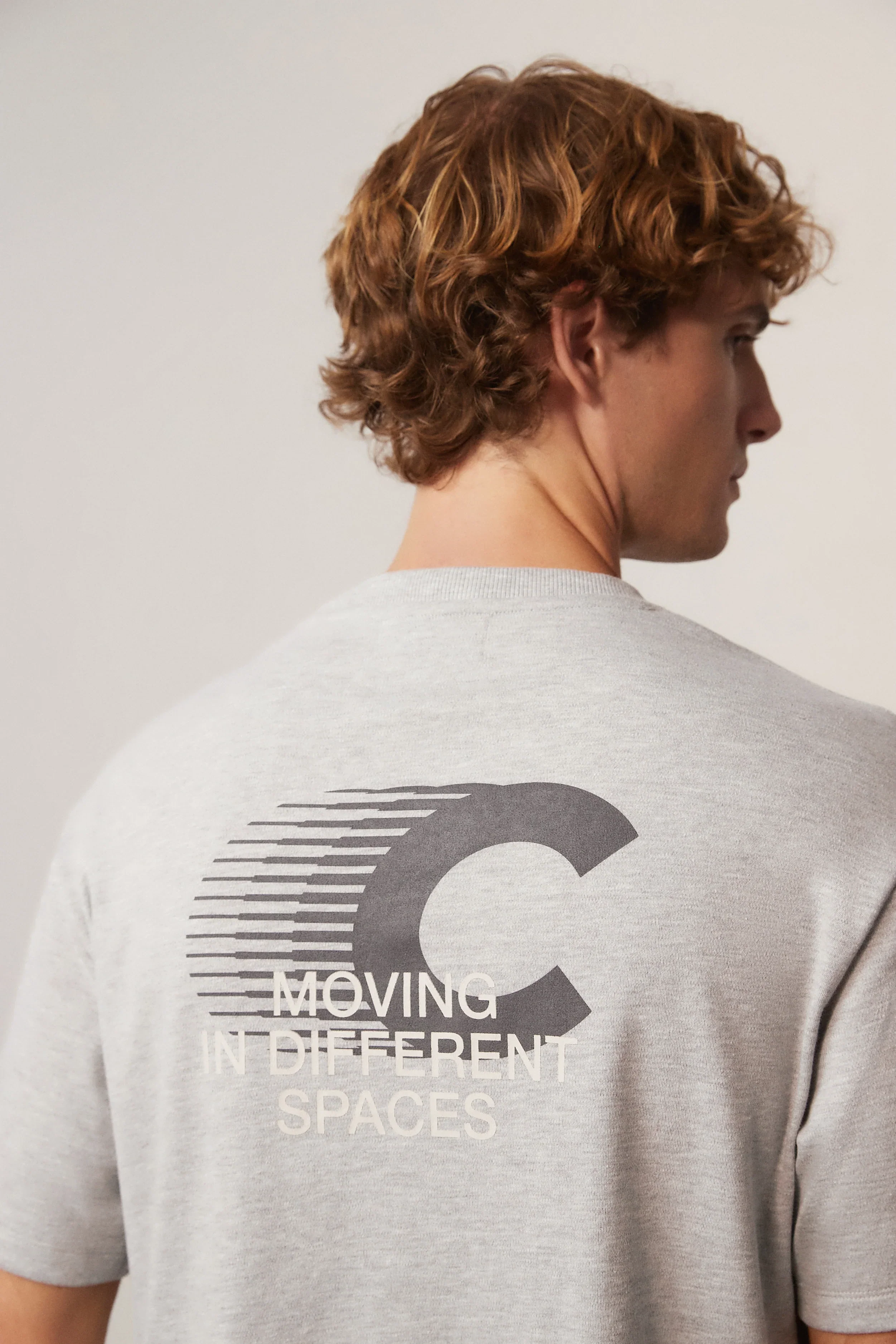 Carrer Casp T-Shirt In Grey - Image 5