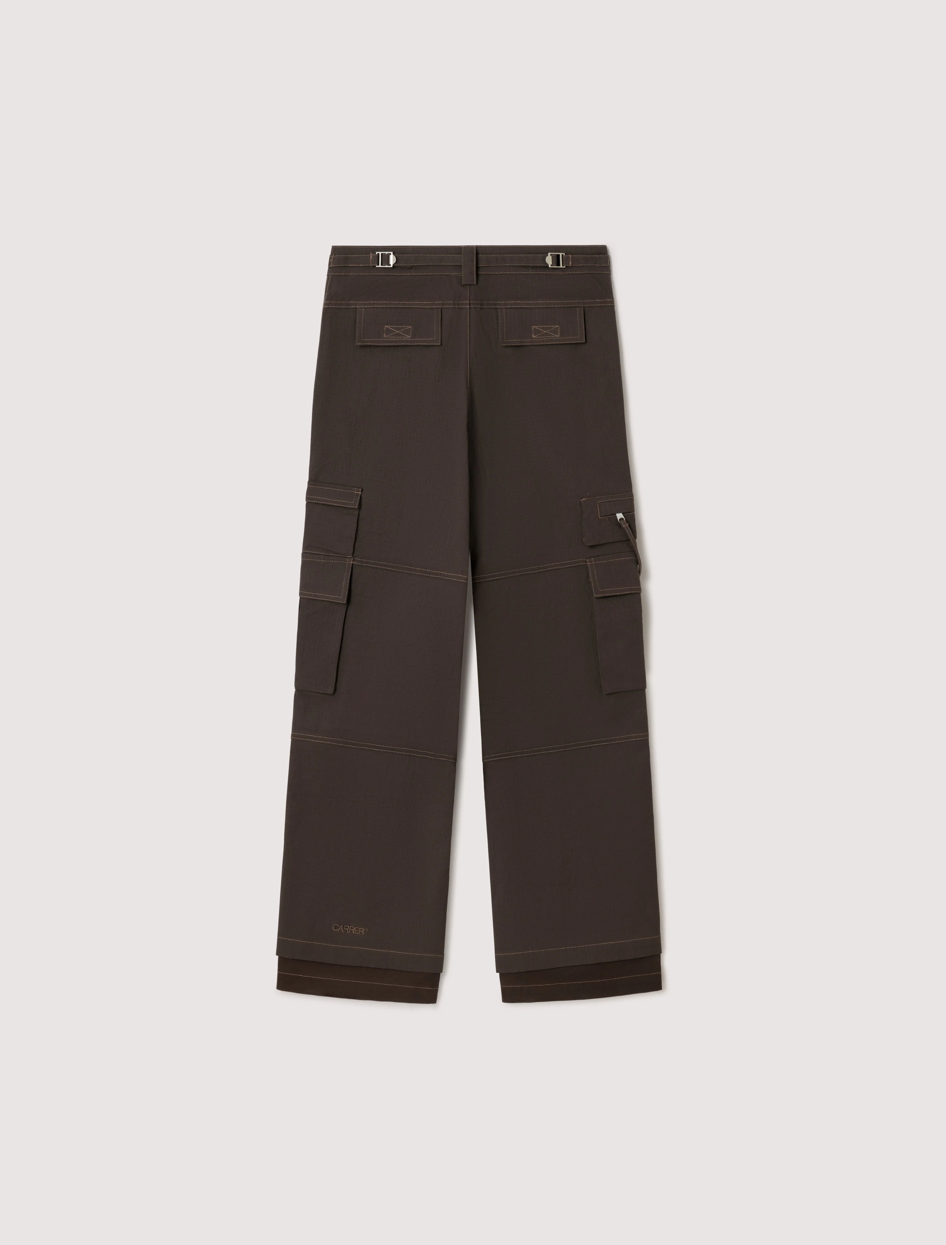 Carrer Cobalt Cargo Pant Brown - Image 2