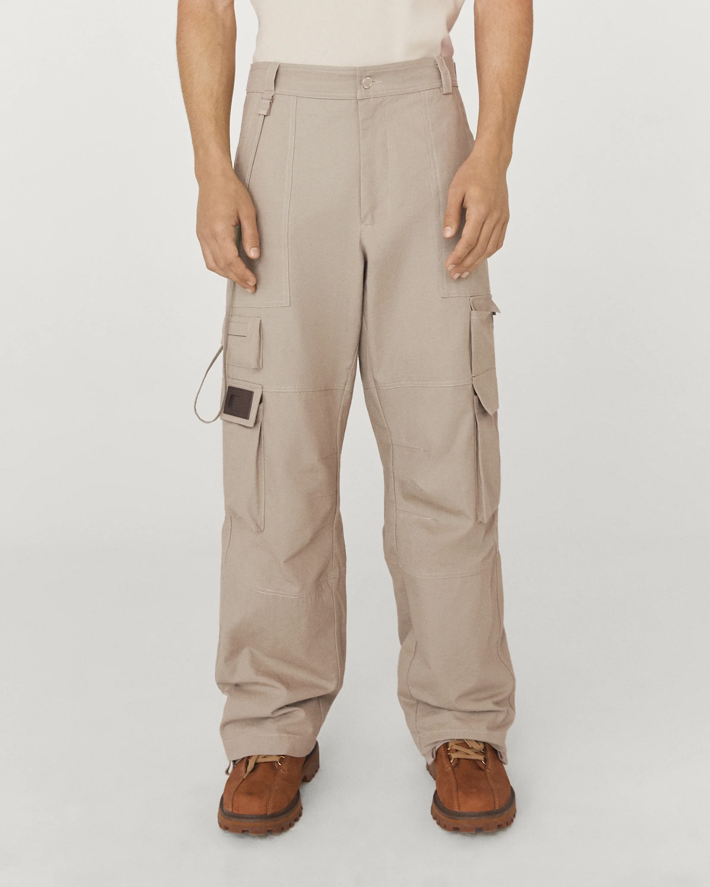 Carrer Cobalt Cargo in Light Grey - Image 3