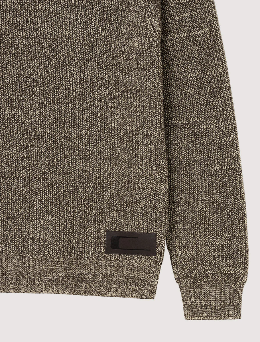 Carrer Boros Crew Neck Grey Melange - Image 4