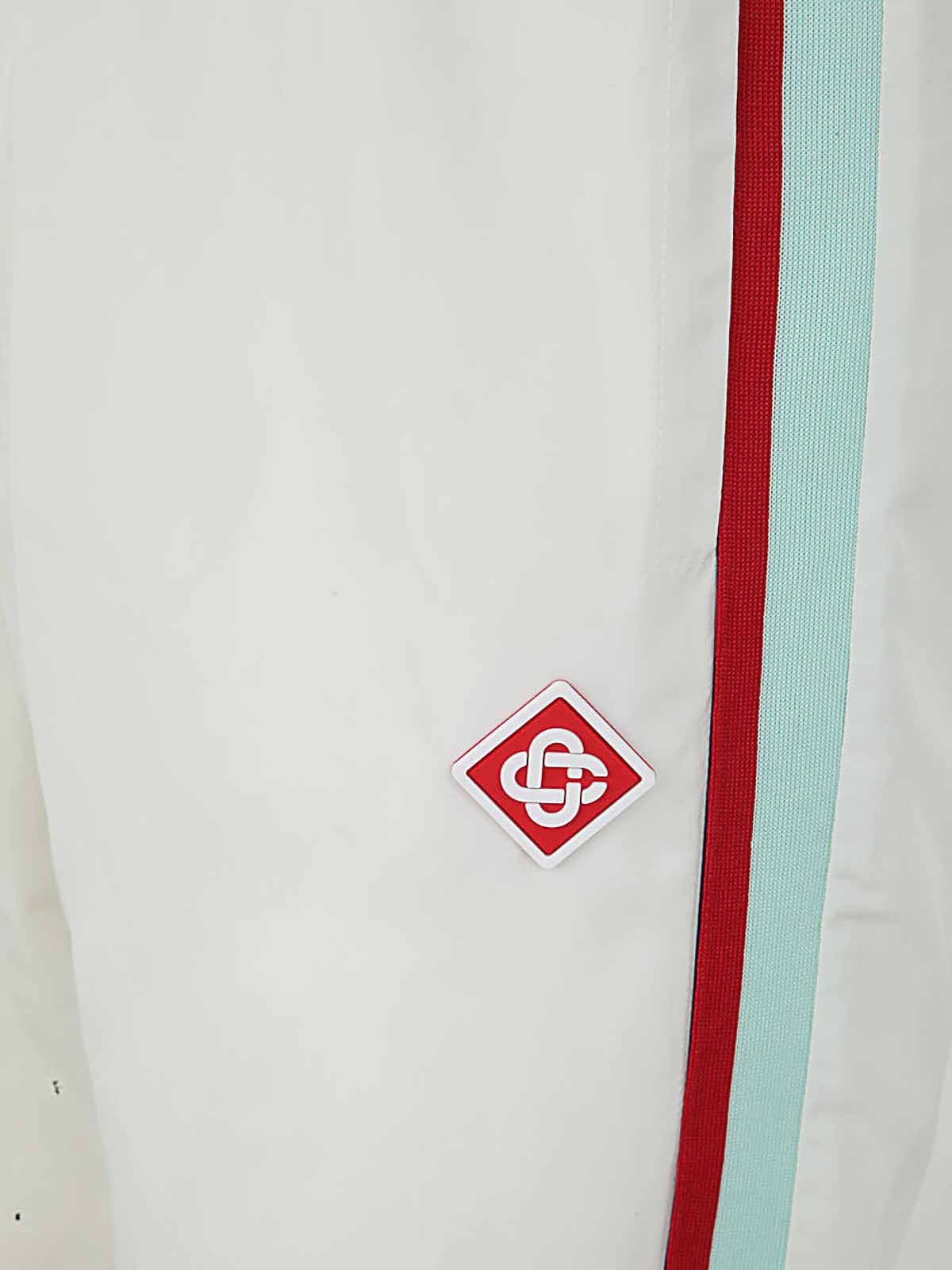 Casablanca Side Panelled Shell Suit Track White - Image 3