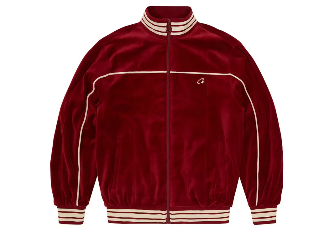 Chaqueta Corteiz VVS Uptown Burdeos