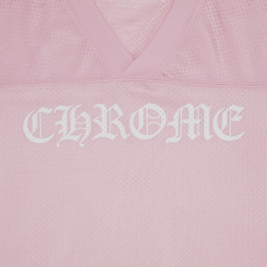 Chrome Hearts Love You Mesh Warm Up Sports Jersey Pink - Image 3