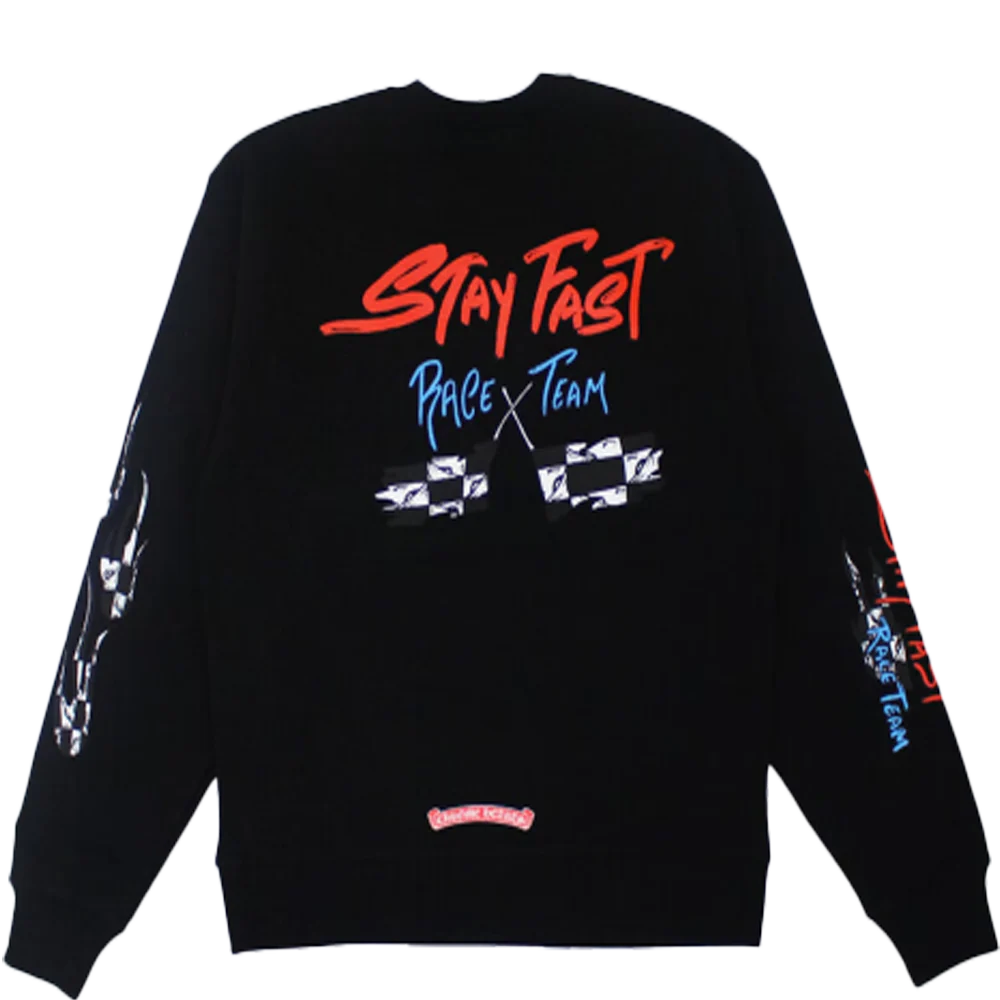 Chrome Hearts Matty Boy Stay Fast Sweater Black