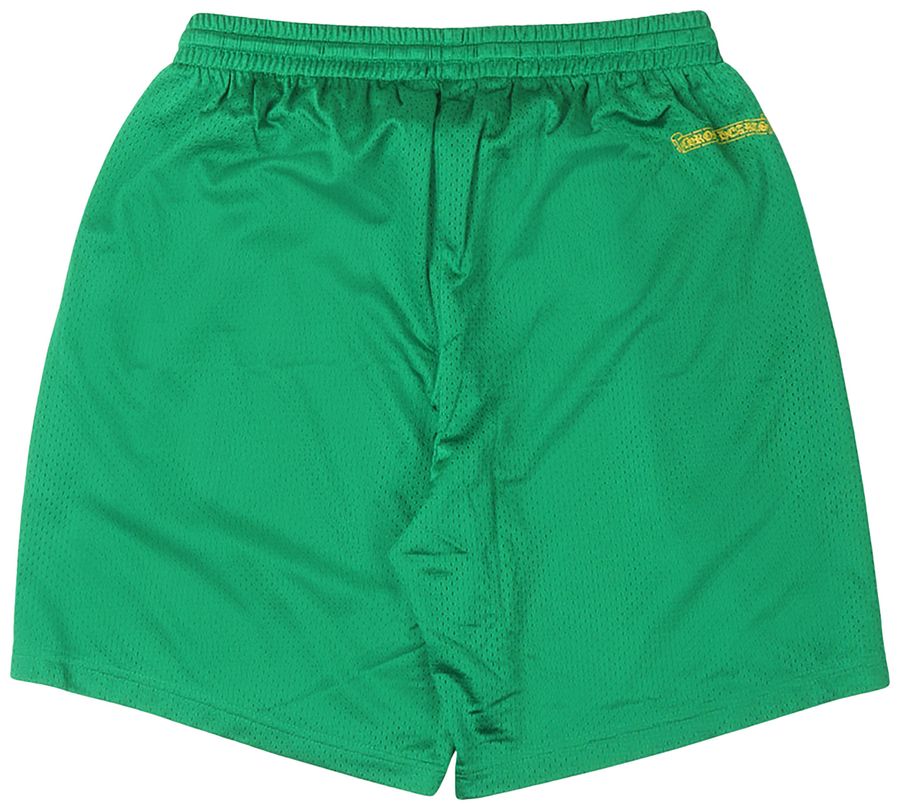 Chrome Hearts Sports Mesh Up Warm Shorts Green - Image 2