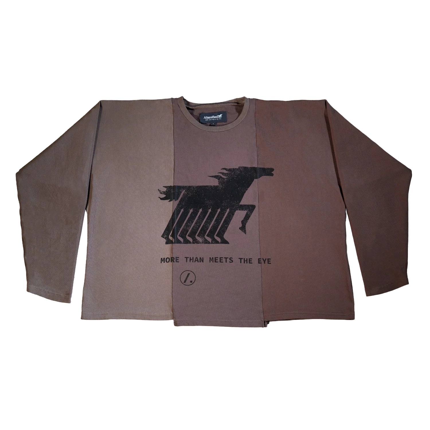 Classified Statement Longsleeve Brown