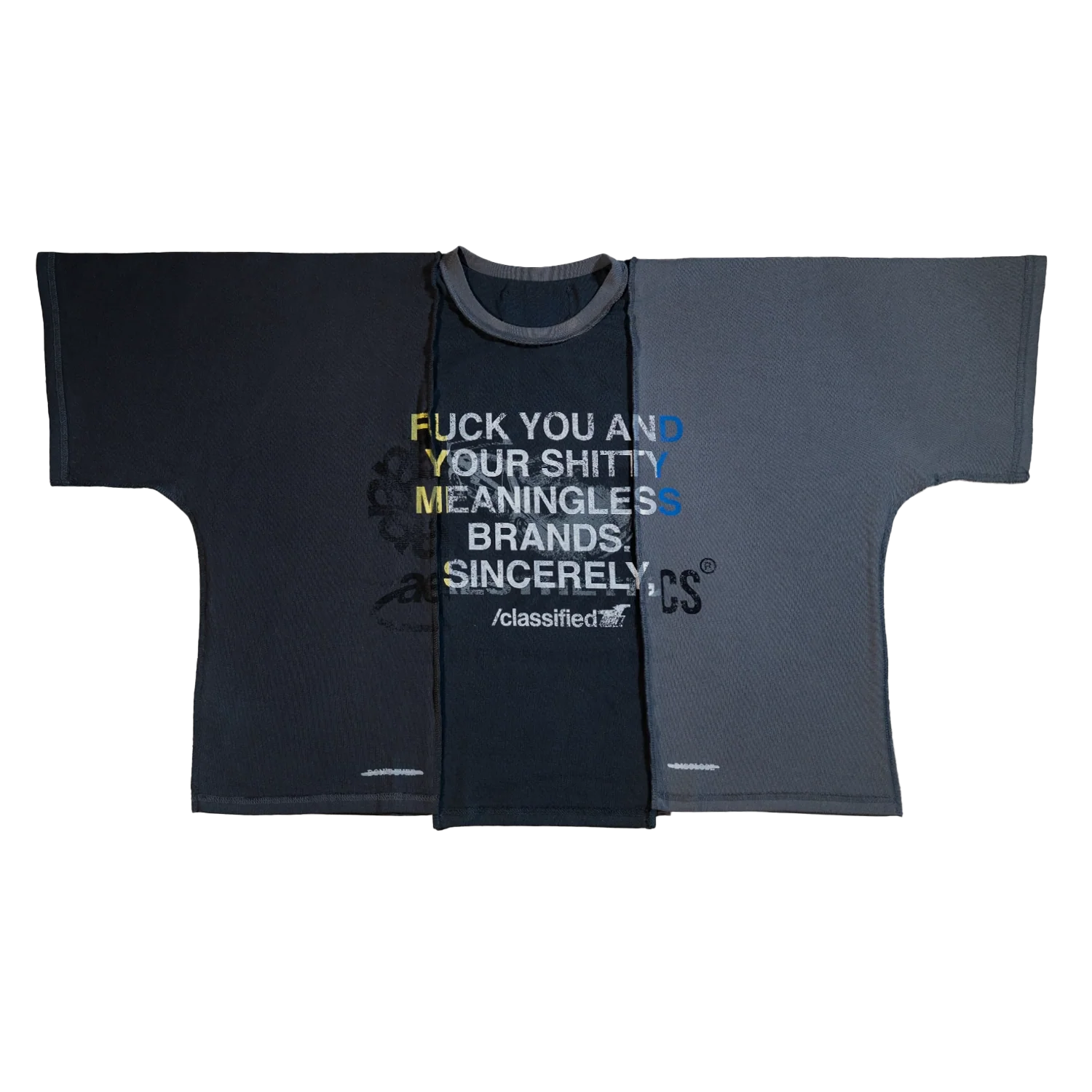 Classified Statement T-Shirt Black