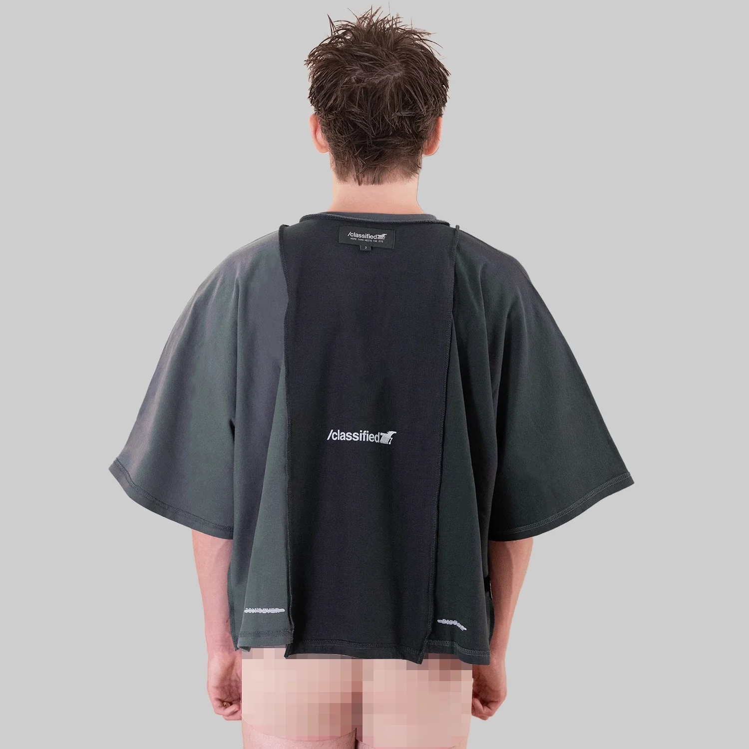 Classified Statement T-Shirt Black - Image 8