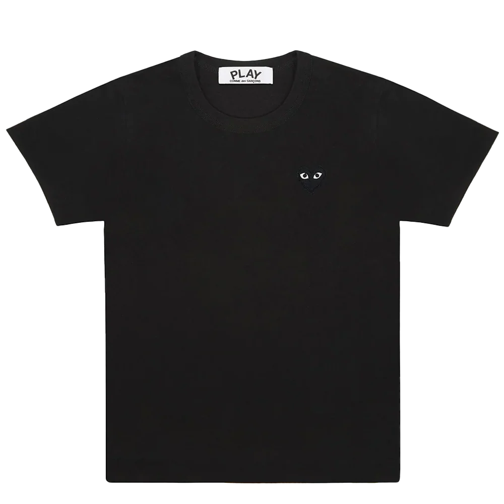 Comme des Garçons Play Black Heart T-Shirt Black