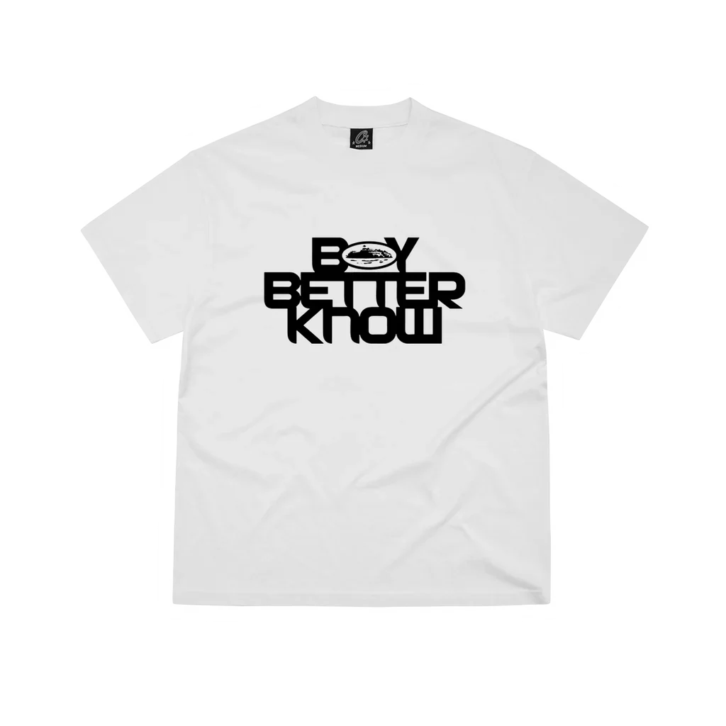 Corteiz BBK Alcatraz Tee White