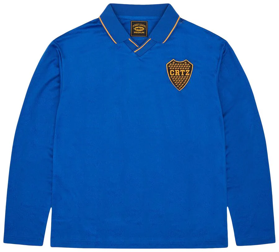 Corteiz Boca Senior Long Sleeve Royal Blue