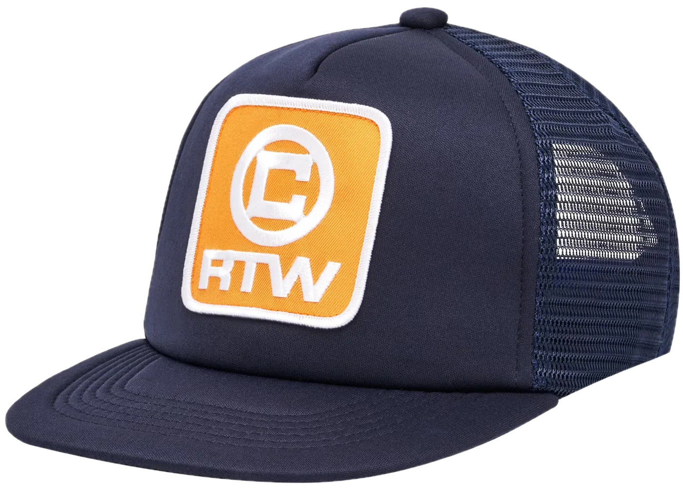 Corteiz Box Trucker Hat Navy