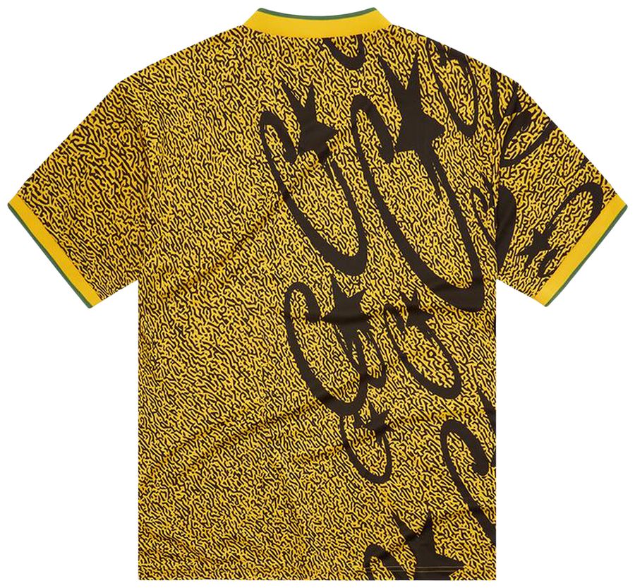 Corteiz Carni Stellations Football Jersey Yellow - Image 2