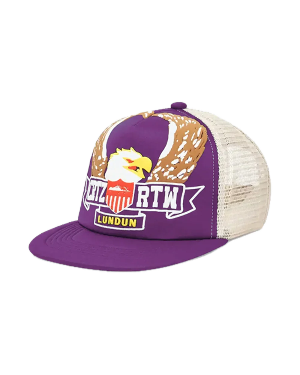 Corteiz Dipset Trucker Hat Purple