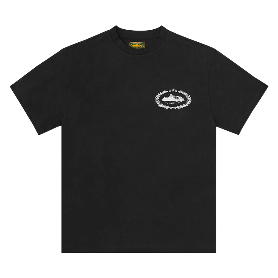 Corteiz Royale Heavyweight Tee Black