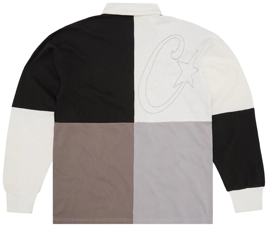 Corteiz Rugby Shirt 'Greyscale' - Image 2