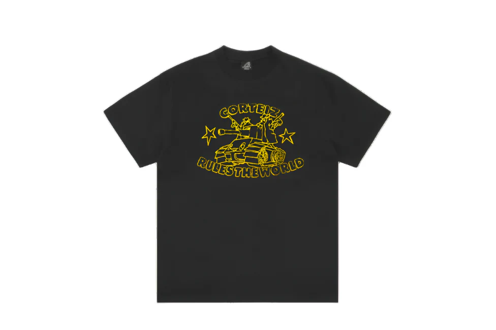 Corteiz Rules The World Tank T-shirt Black