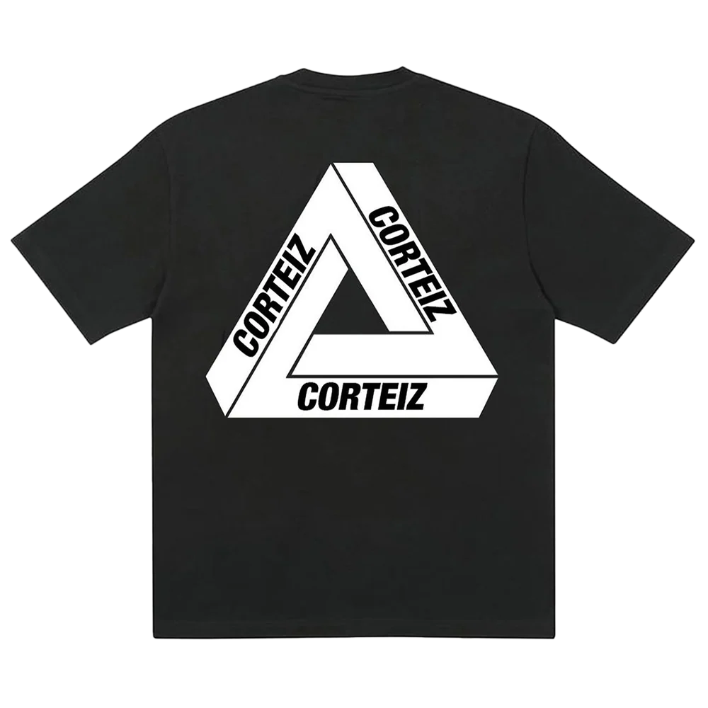 Corteiz Palace Tri Ferg Tee Black