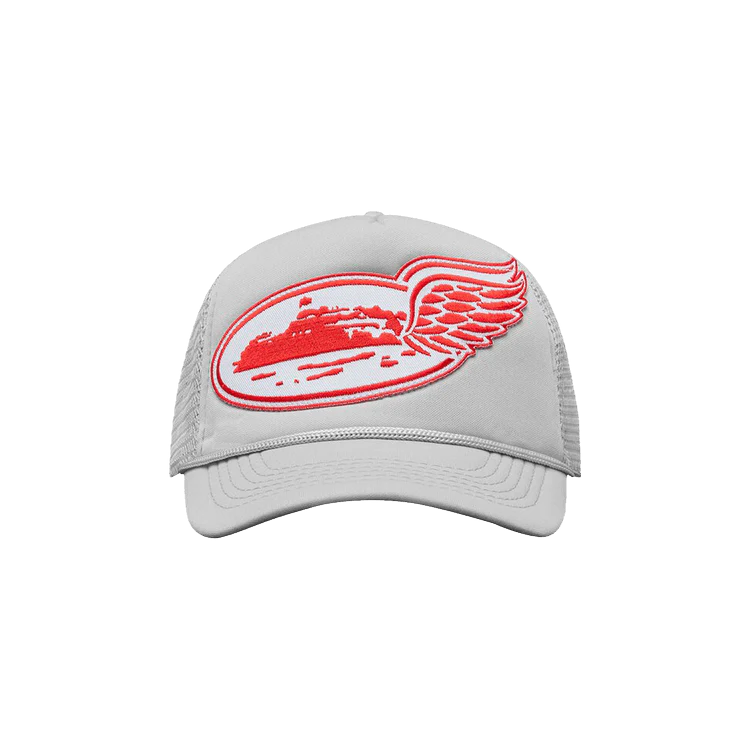 Corteiz Trucker Wing Hat Grey