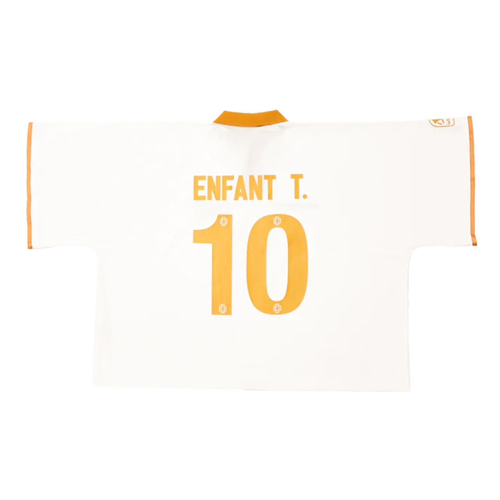 Dame Après Paris 'Après Paris FC Jersey' White and Gold - Image 2