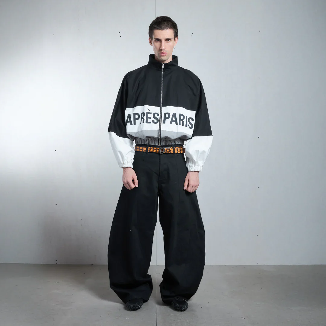 Dame Après Paris Black Track Jacket - Image 2
